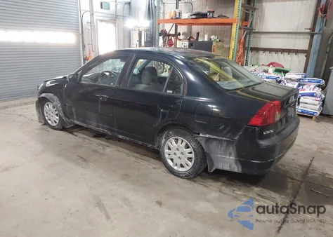 2004 Honda Civic Lx z USA, uszkodzony, nr VIN 1HGES16574L020437